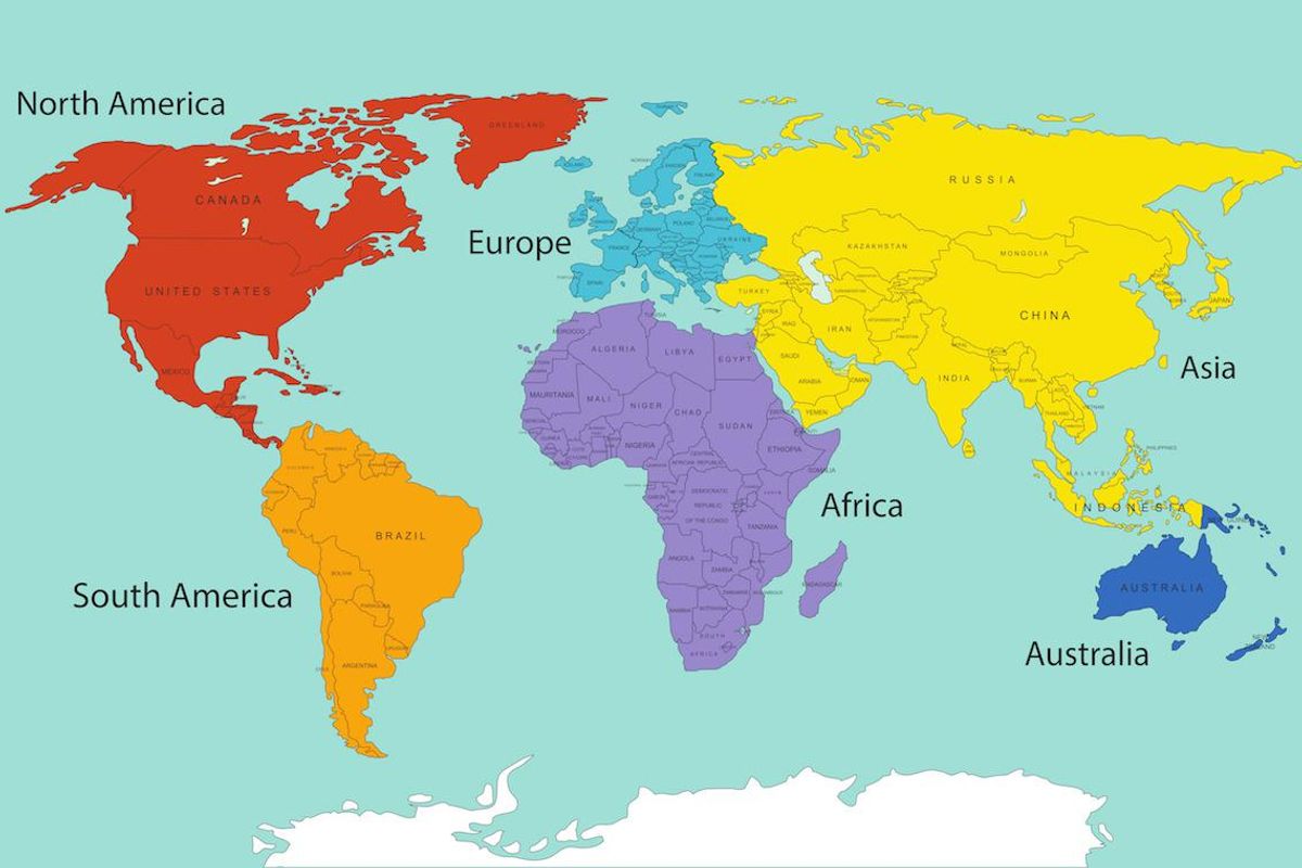 Harta este distorsionată! Cât de mari sunt în realitate unele țări?