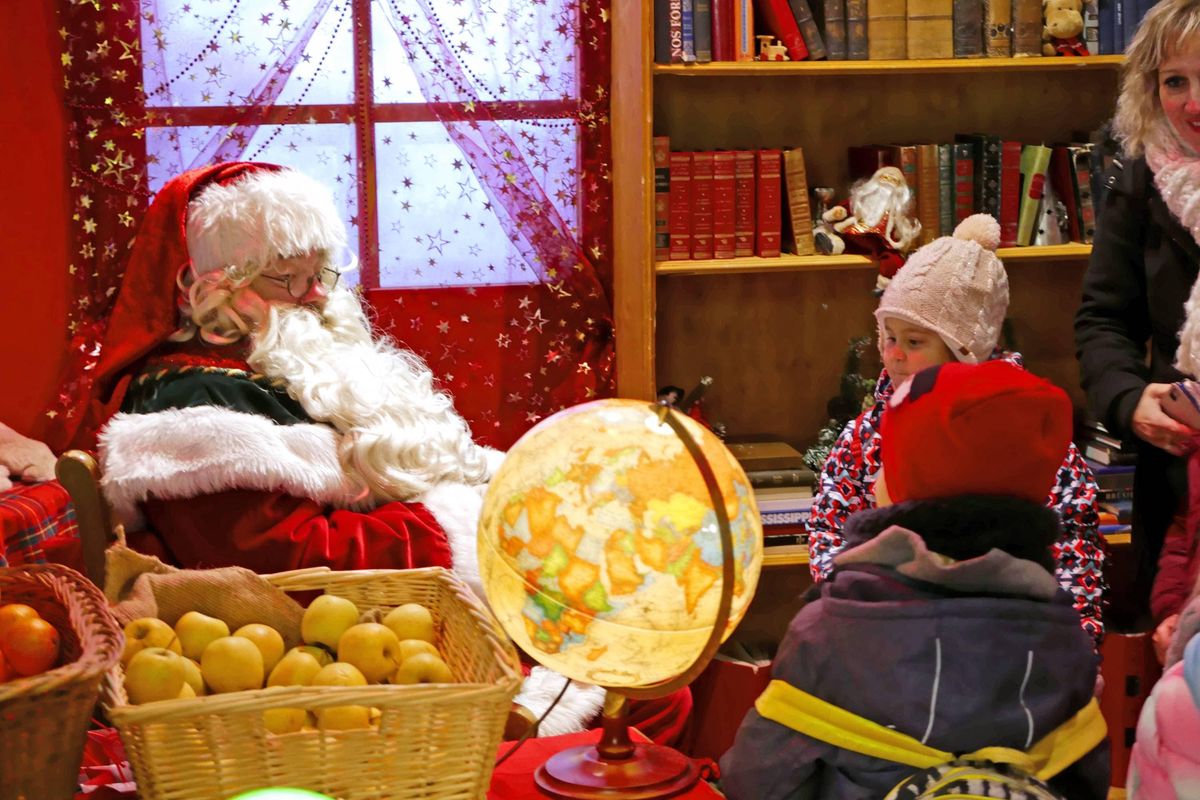 Návšteva Santa Clausa vo Švajčiarsku
