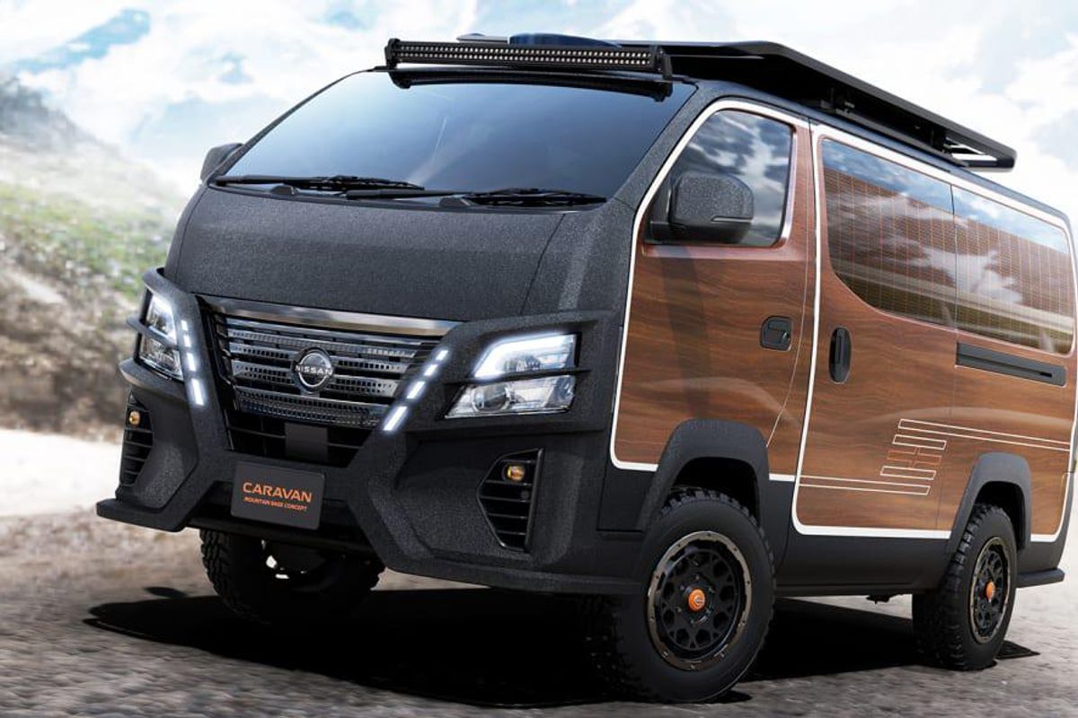 Kalandra kész mikrobuszok – két új Nissan Caravan koncepciómodell