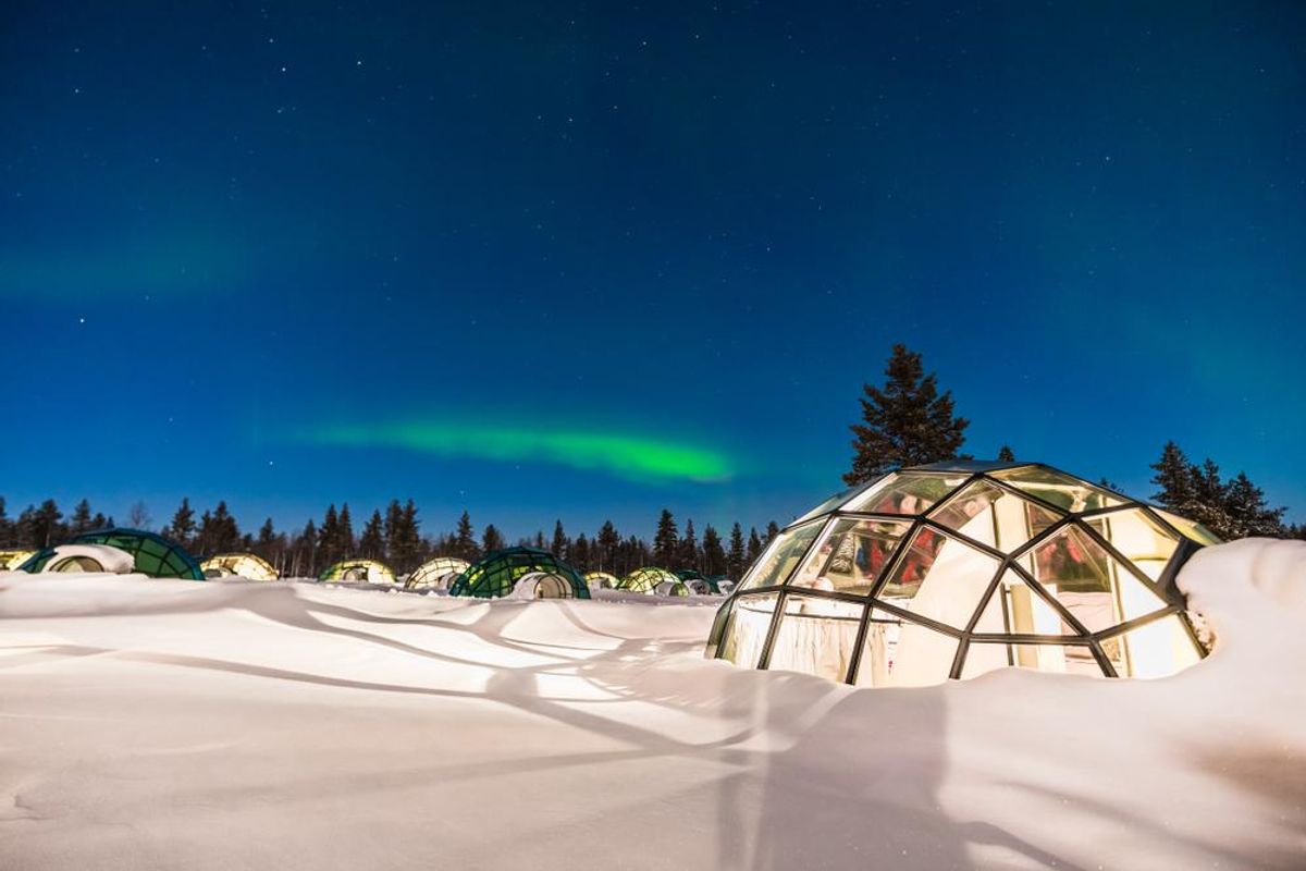 Csodálatos finn tél képekben
